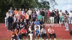 Jelang MTQ Riau Ke-44, Bupati Suhardiman Amby Pimpin Gotong Royong Massal di Teluk Kuantan