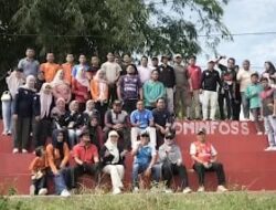 Jelang MTQ Riau Ke-44, Bupati Suhardiman Amby Pimpin Gotong Royong Massal di Teluk Kuantan