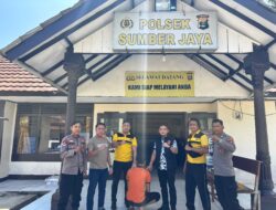 Tekab 308 Presisi Polsek Sumber Jaya Ungkap Kasus Penganiayaan, Pelaku Diamankan Kurang dari 48 Jam