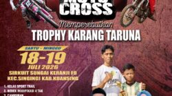 Grasstrack Trophy Karang Taruna Desa Sungai Keranji 2026 Siap Digelar, Fatkhul Muin Ajak Masyarakat Ramaikan Event