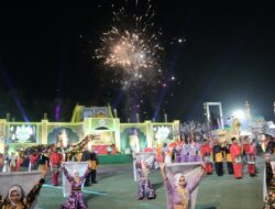 Ribuan Warga Padati Pembukaan MTQ ke-44 Riau di Teluk Kuantan, Syiar Islam Berpadu dengan Kemegahan Budaya