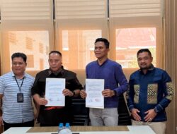 Dalam Upaya Peningkatan Deviden dan PAD dari SPR, Haris Kampay Teken MoU di Bidang Kelistrikan dengan PT AJA