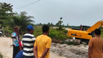 Pemuda Desa Petai Gotong Royong Persiapan LT Penggalang Singingi Hilir di Pulau Toge Smbut HUT RI 2026