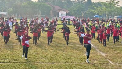 CAMAT SINGINGI HILIR PIMPIN LANGSUNG LOMBA SENAM NAROSA, RIBUAN PESERTA MEMERIAHKAN DI LAPANGAN GERBANG SARI KOTO BARU