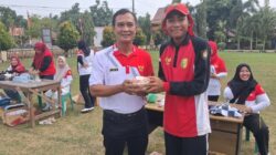 Bersama Paskibra, Camat Singingi Hilir Gelar Lomba Kreatif Sambut Kemerdekaan