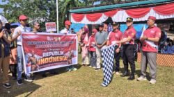 CAMAT SINGINGI HILIR IKUT MENARI, KARNAVAL HUT KE-81 RI BERLANGSUNG MERIAH