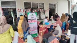 Pj Kades Tanjung Pauh Singingi Hilir Gelar Posyandu Rutin dan Cek Kesehatan Gratis (CKG) dari RS Nurlima