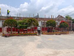 PROYEK REVITALISASI SDN 1 PURA MEKAR DISOROT, PEKERJAAN BELUM SELESAI, KEPSEK SEBUT SUDAH DIPERIKSA PUSAT
