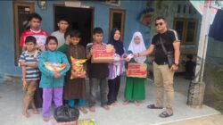 Giat Jumat Berkah, Direktur Media PatroliKriminal86.com Jasriadi ST Bersama Tim Salurkan Bantuan Sembako ke Panti Asuhan Baihaqi Umar Kuansing